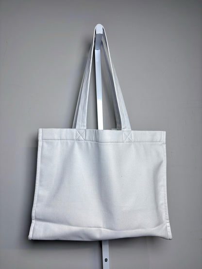 Women's Fiorucci Pre-owned Angels Canvas White Tote Bag