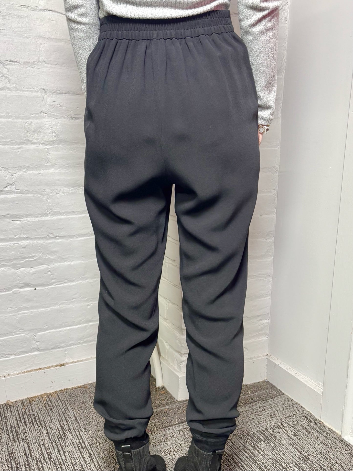 Women Size 36 Stella McCartney Black Solid Pants