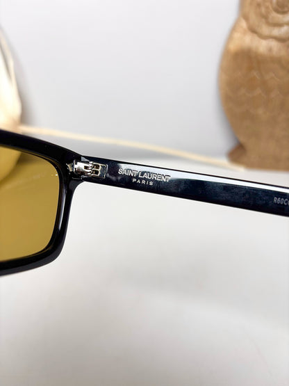 Saint Laurent Black New Wave Sunglasses