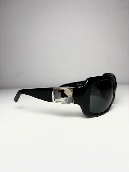 Jimmy Choo 0807 Rocks Pre-owned Black Acetate Rare Sunglasses