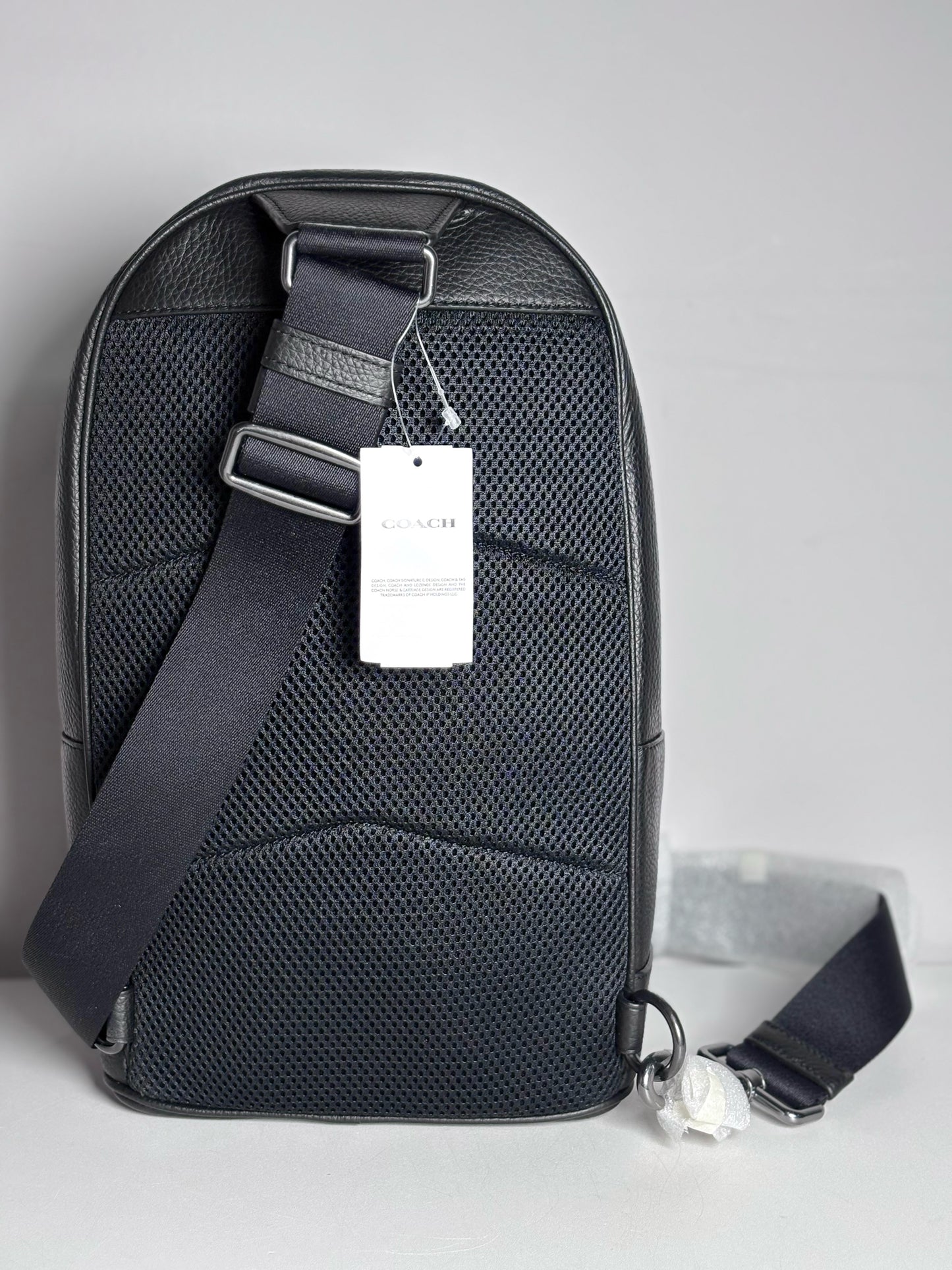 Leather Coach Leather NWT Black Backpack