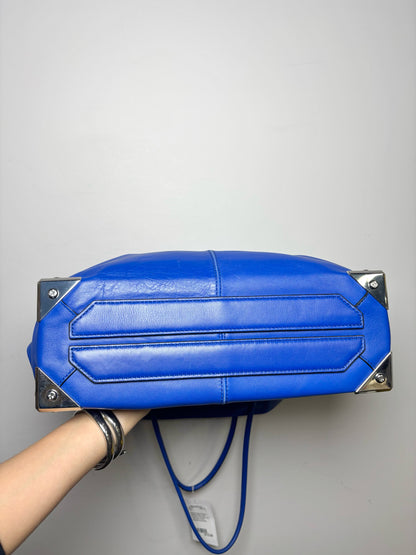 Alexander Wang Solid Leather Blue Prisma Azur Purse