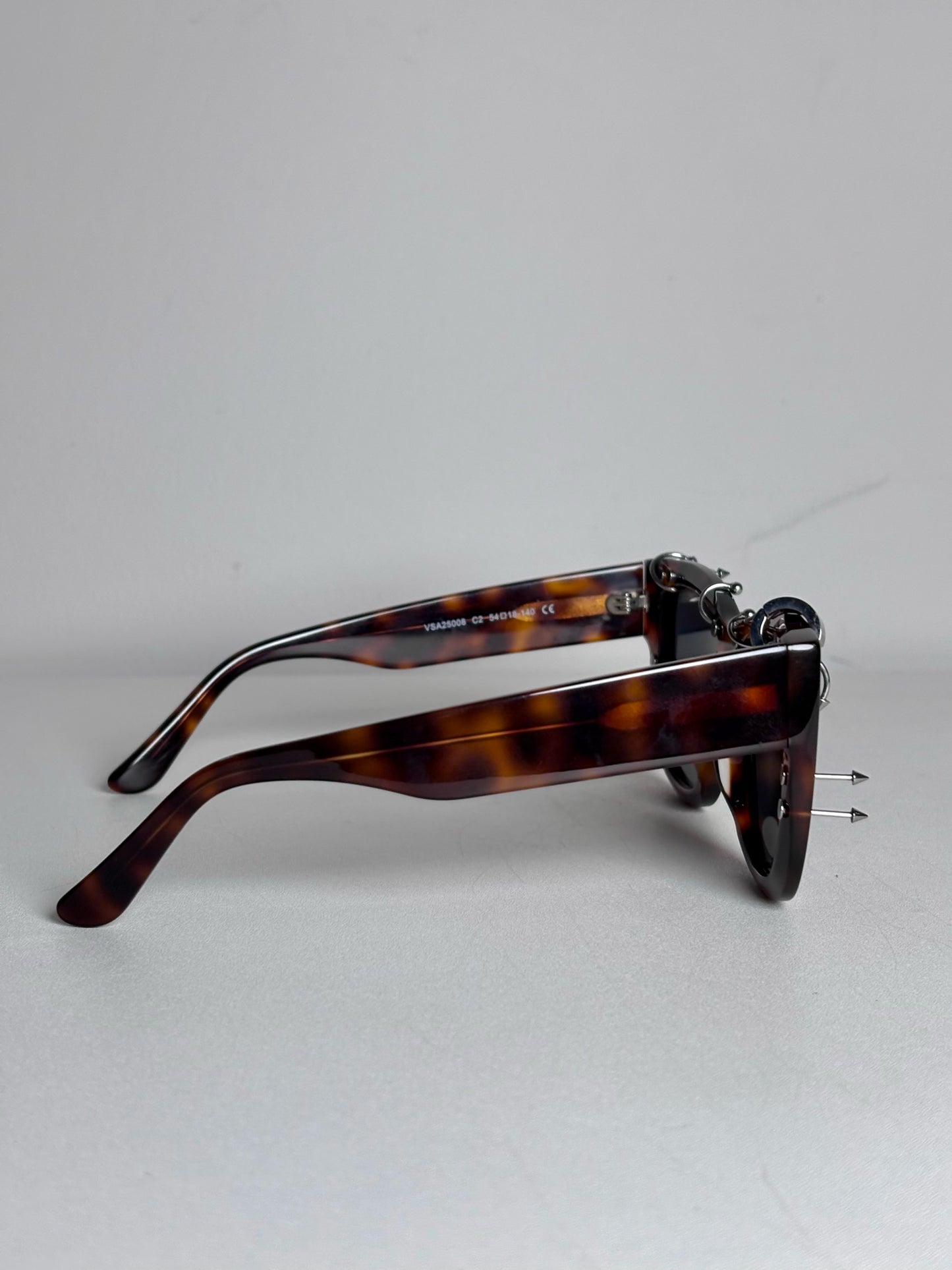 Arcus VEGA(UMBER)—ALPHA  Pre-owned, NWOT Brown/Black Acetate Sunglasses