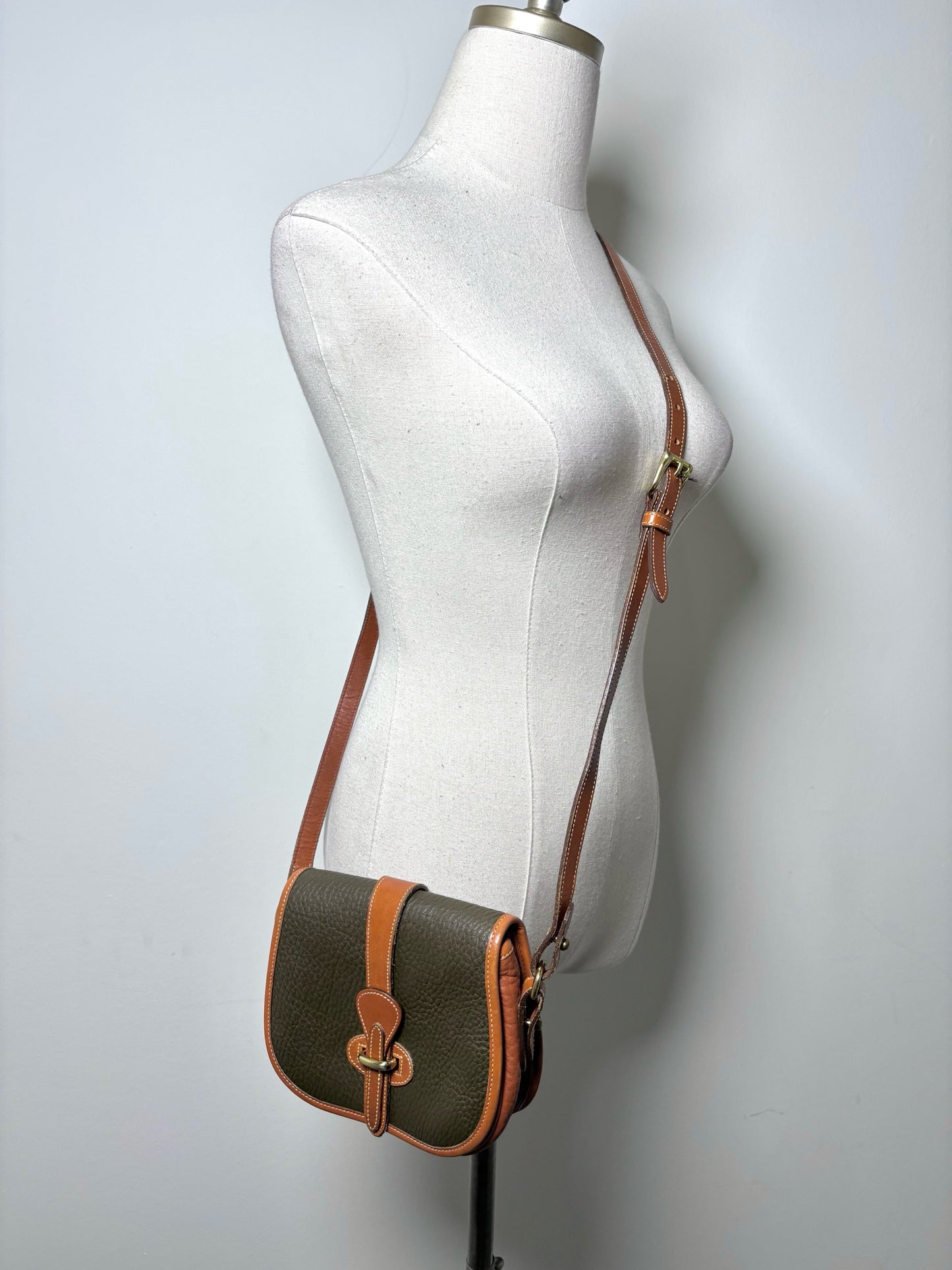 Leather Dooney & Bourke Leather Pre-owned Black, brown, gray Small Purse