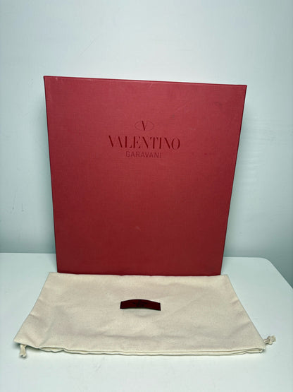 Women's Size 39 Valentino Garavani Rockstud Beige Suede Leather New Pre-Owned Authentic Ankle Boots