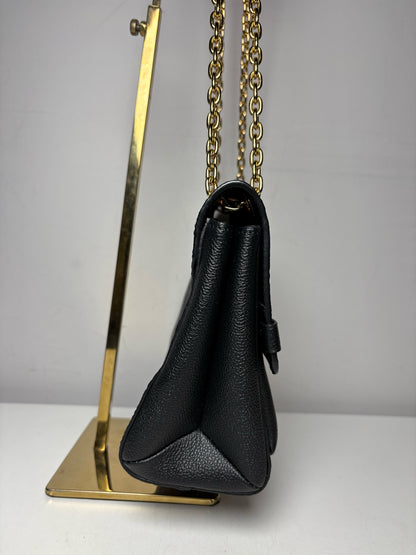 Women's Authentic Louis Vuitton Vavin PM Black Monogram Empreinte Leather Pre-Owned Small Purse