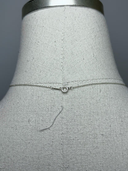 "Olive Leaf Heart Pendant" Sterling Silver Tiffany & Co. Necklace