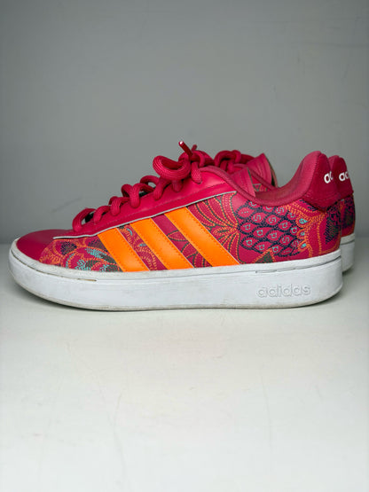 W Shoe Size 9 Adidas Pink & Orange Pre-owned Sneakers