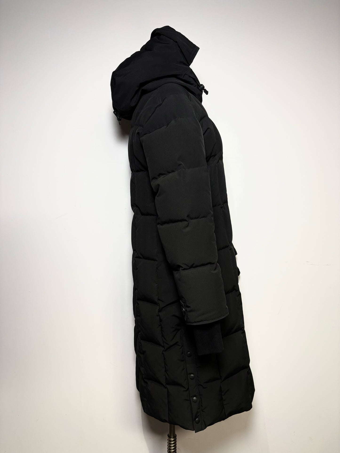 Women's Canada Goose Elmwood Extra Long Down Pre-Owned Parka Arctic Tech Box Quilt