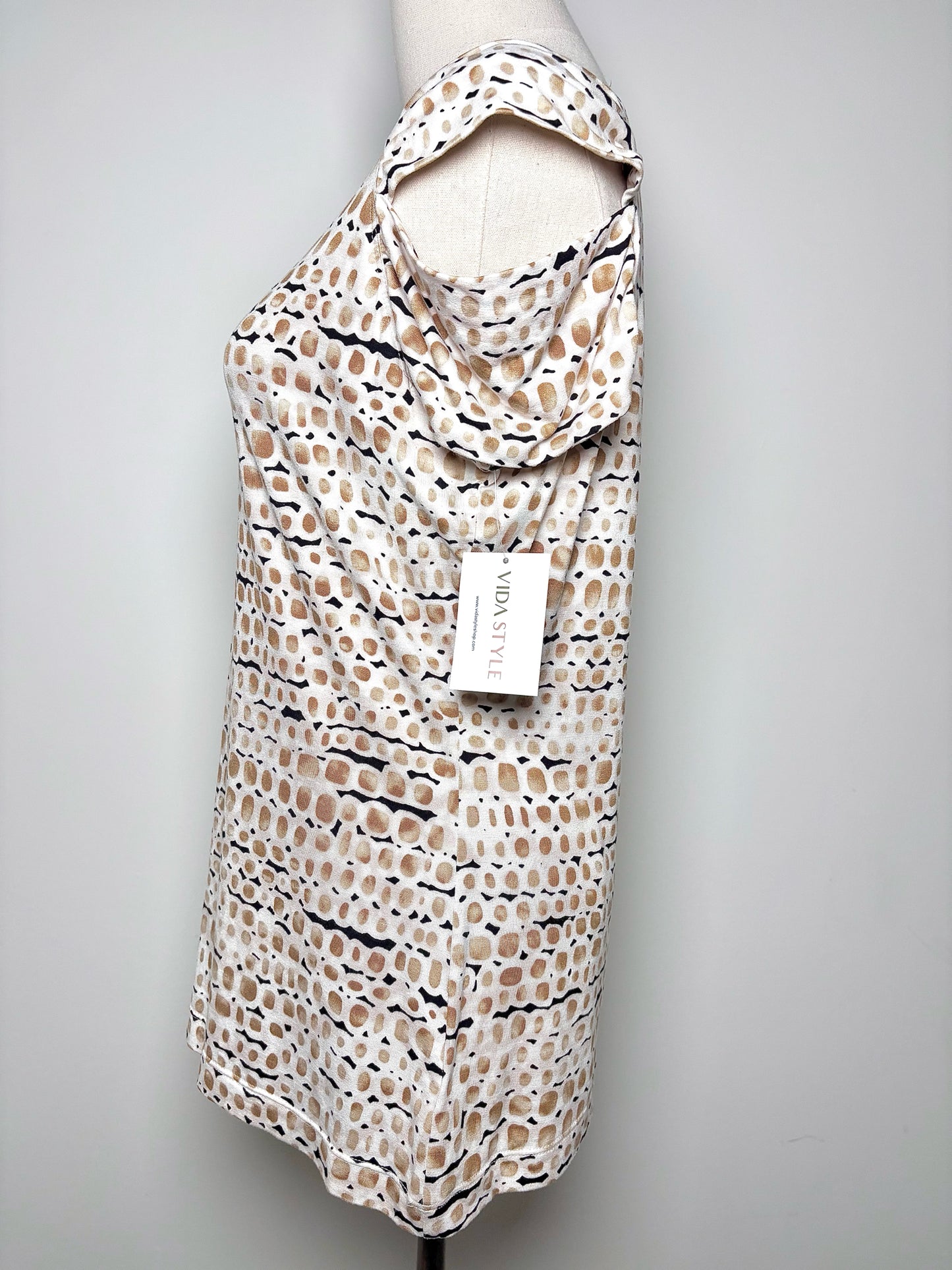 Women Size S St. John Multi-Color Polka Dot Pre-owned Top