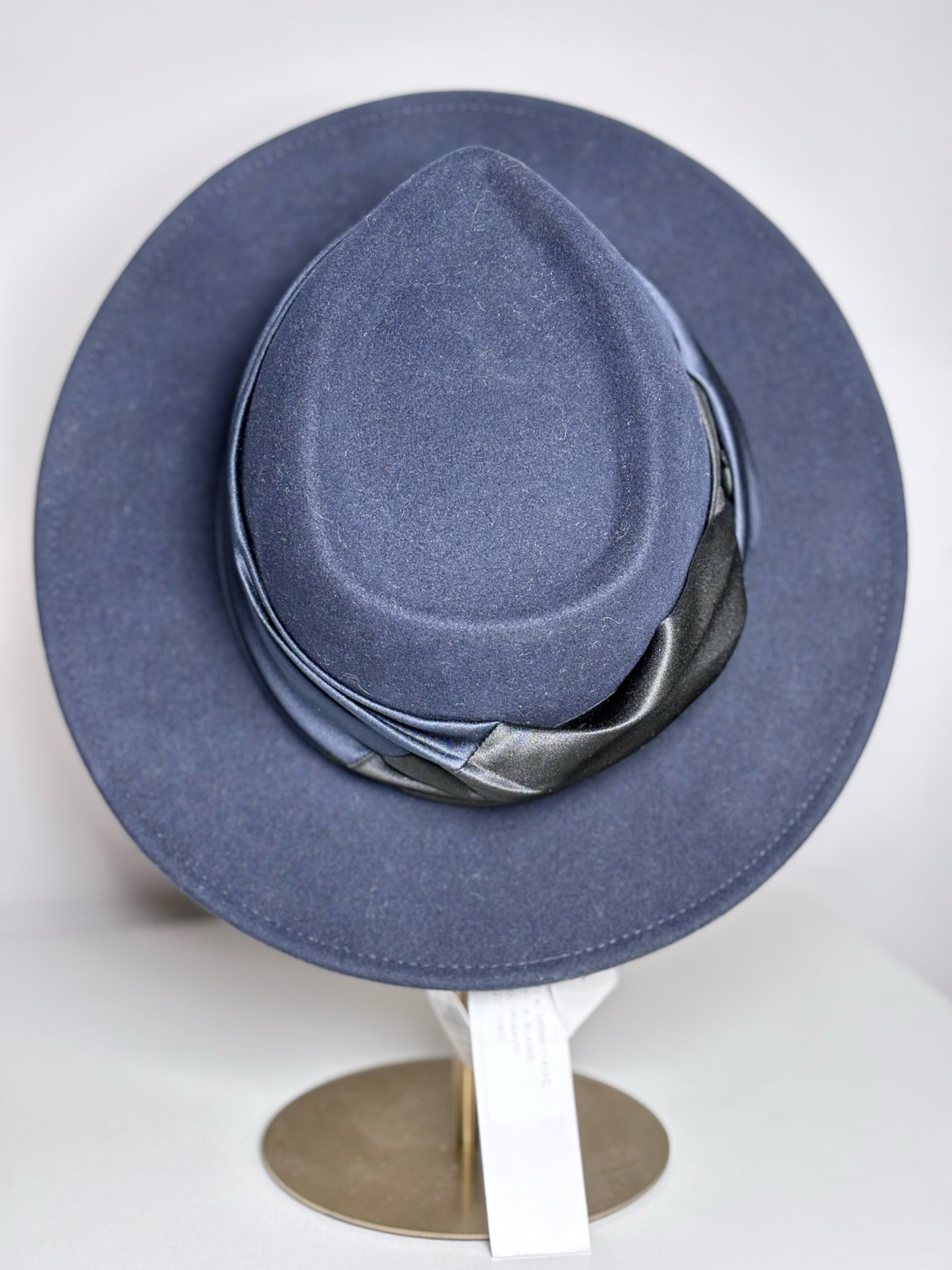 Eugenia Kim 100% Wool Navy Blue Hat