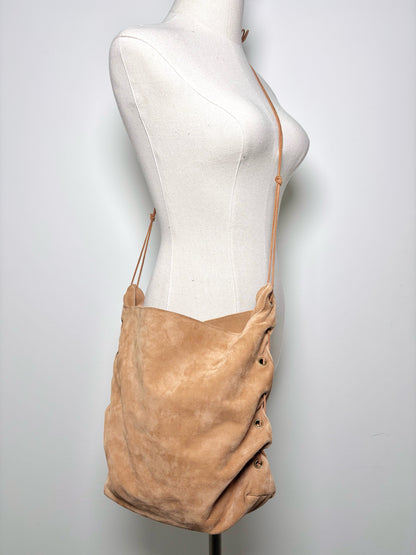 Zimmermann Solid Suede Camel Suede Purse