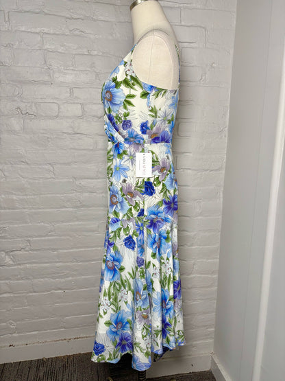 Women Size XS Yumi Kim Blue Floral NWT Dress