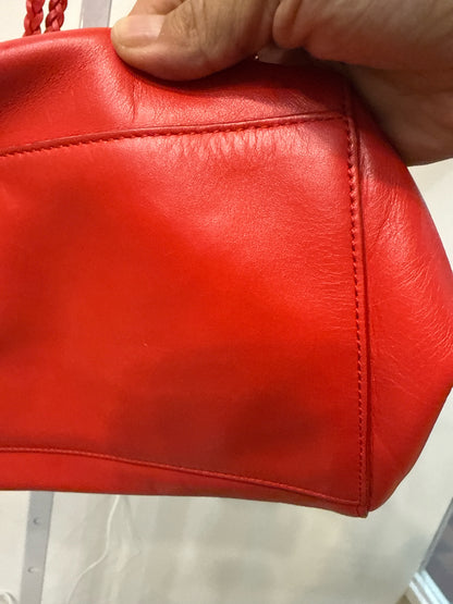 Mulberry Dorset Red Nappa Leather Tote