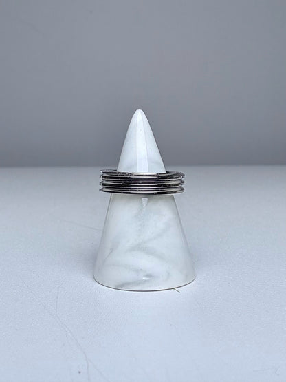 100% Ottone Brass Maison Margiela Silver 7 Like-New Ring