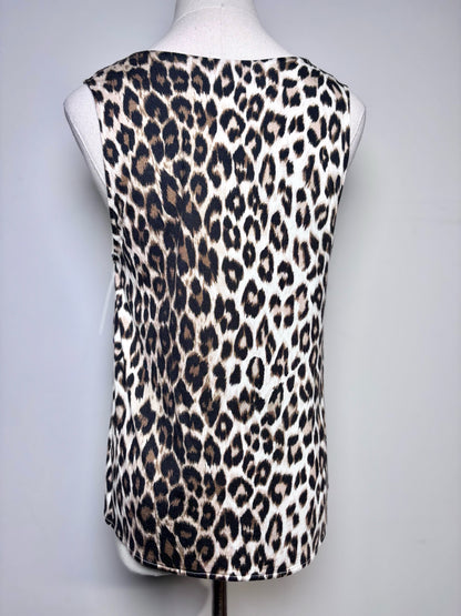 Women Size 2 La Prestic Ouiston Cream, Blue Striped, Animal Print 2 Piece Set