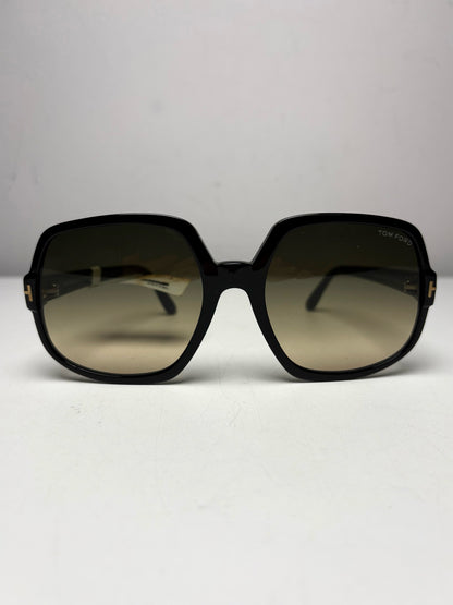 Tom Ford Women's NWT, Pre-owned Black Acetate Sunglasses