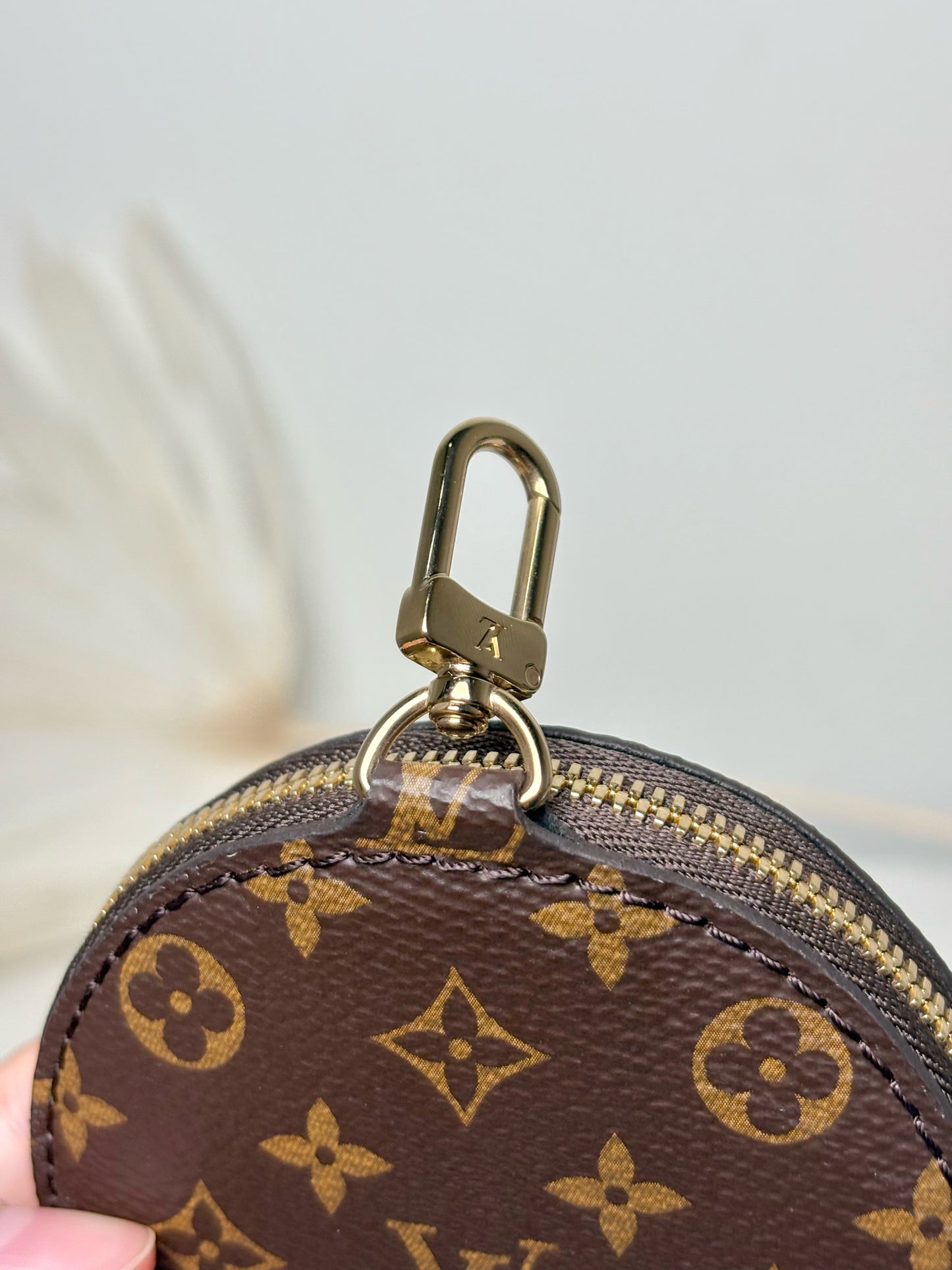 Louis Vuitton Canvas Pre-owned Coin Pouch