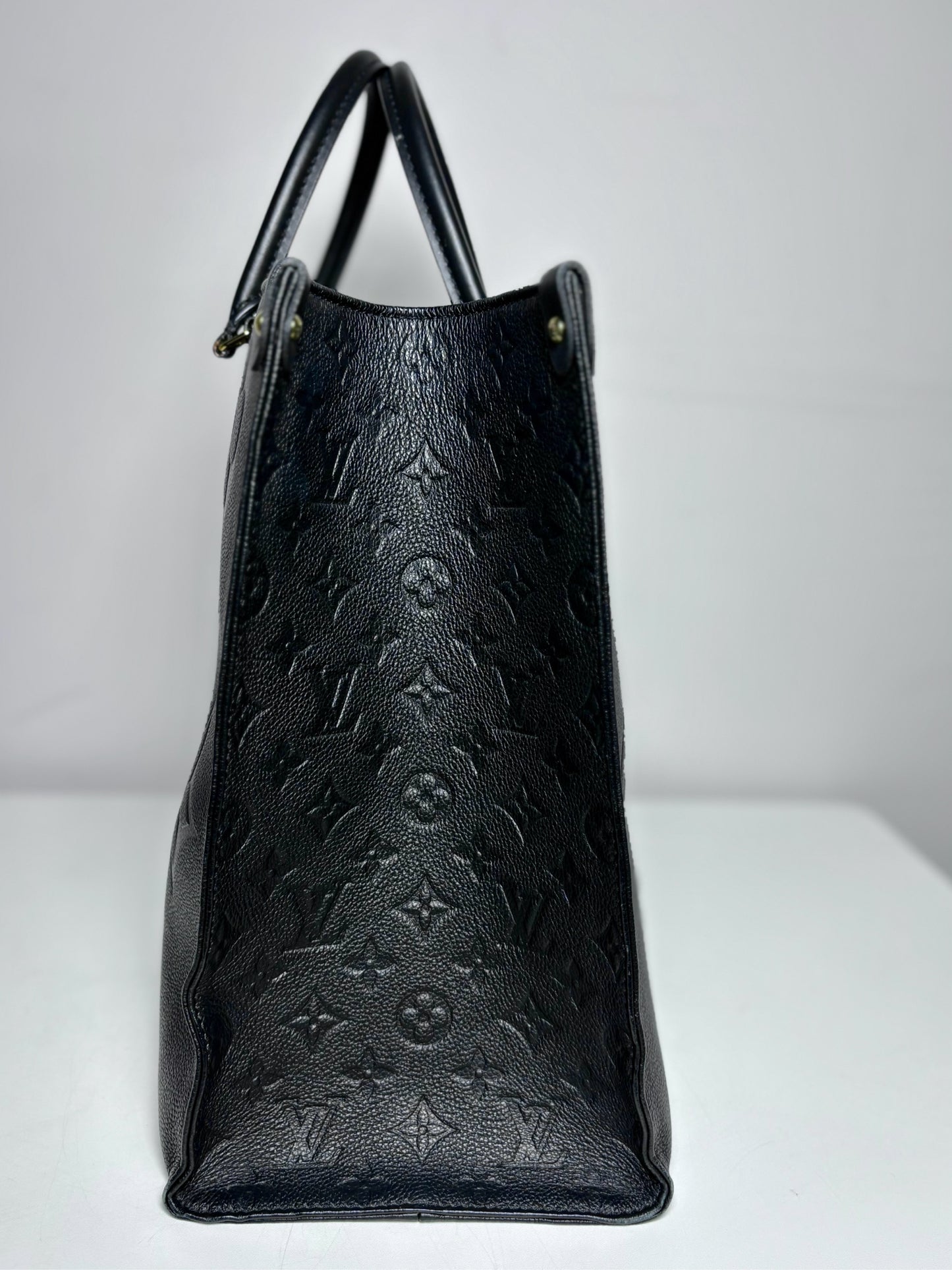 Louis Vuitton Monogram Empreinte Leather Pre-owned Black Purse