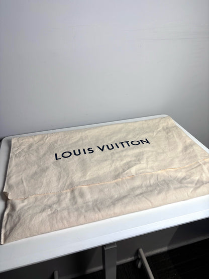 Coated Canvas Louis Vuitton Damier Ebene Pre-owned Brown Medium Purse