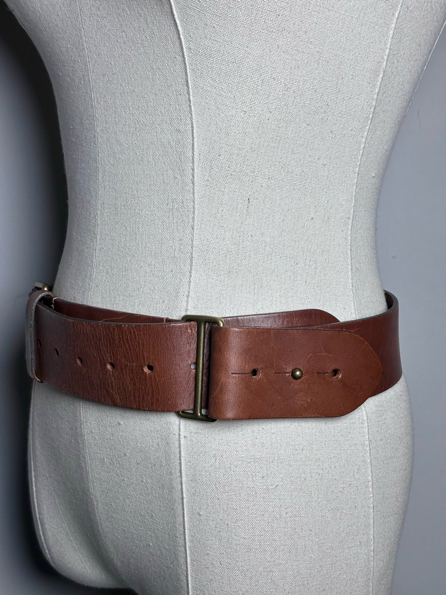 Burberry 27.5"-35" Womens Tan Leather Belt