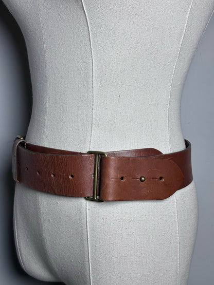 Burberry 27.5"-35" Womens Tan Leather Belt