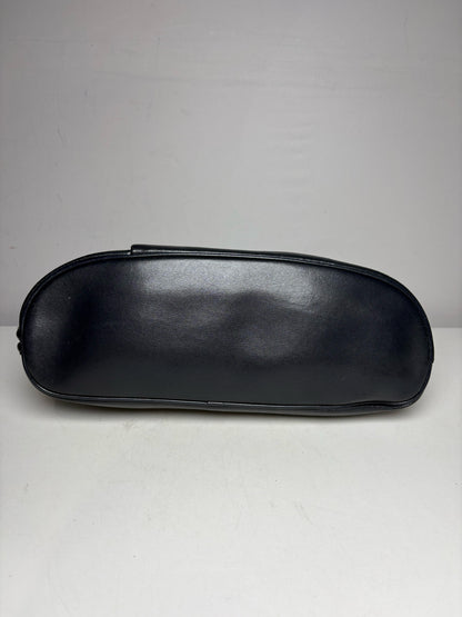 Women's Longchamp Roseau Navy Vintage Leather Pre-ownedl Medium Purse