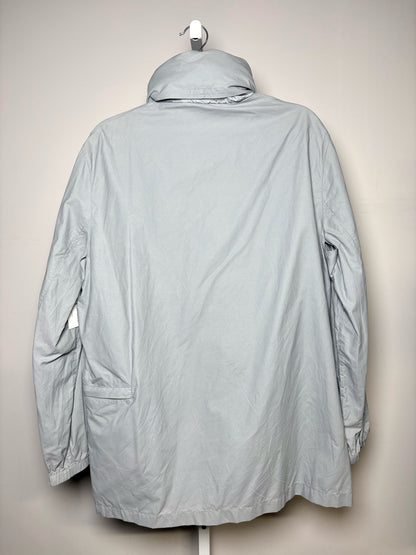 Prada Light Gray Cotton Blend Men's 48 (M) Winderbreaker Jacket