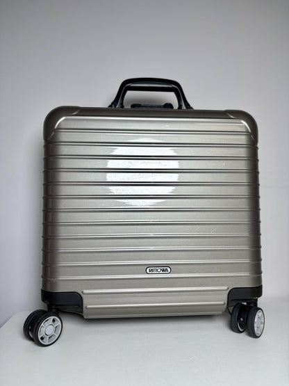 Rimowa Salsa 15" Taupe Sleeve Collection Suitcase Pre-owned