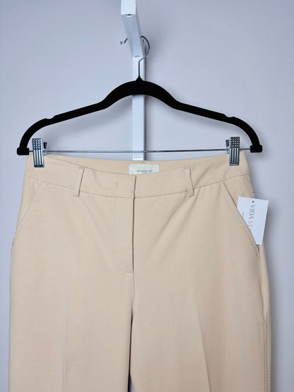 Women Size 42 Via Masini 80 Khaki Solid Pants