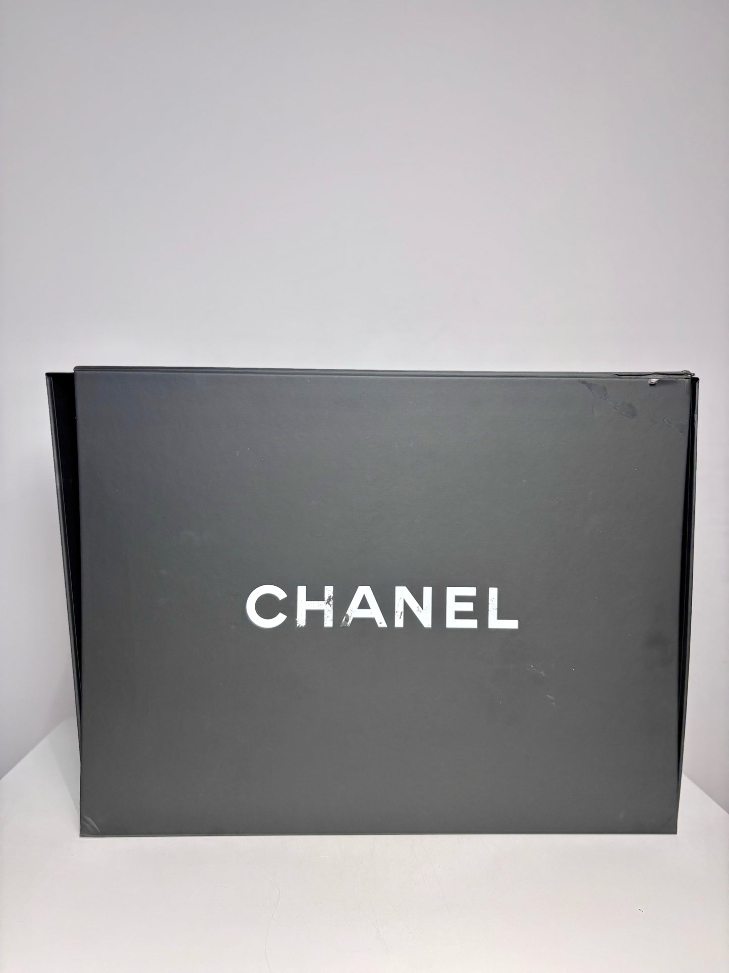 Chanel Extra Large GST Caviar Leather Black Quilted 16" Wide Pre-owned Tote
