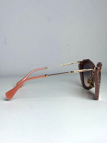 Miu Miu "Crystal Glam" Crystal Embellishments Pre-owned Sunglasses