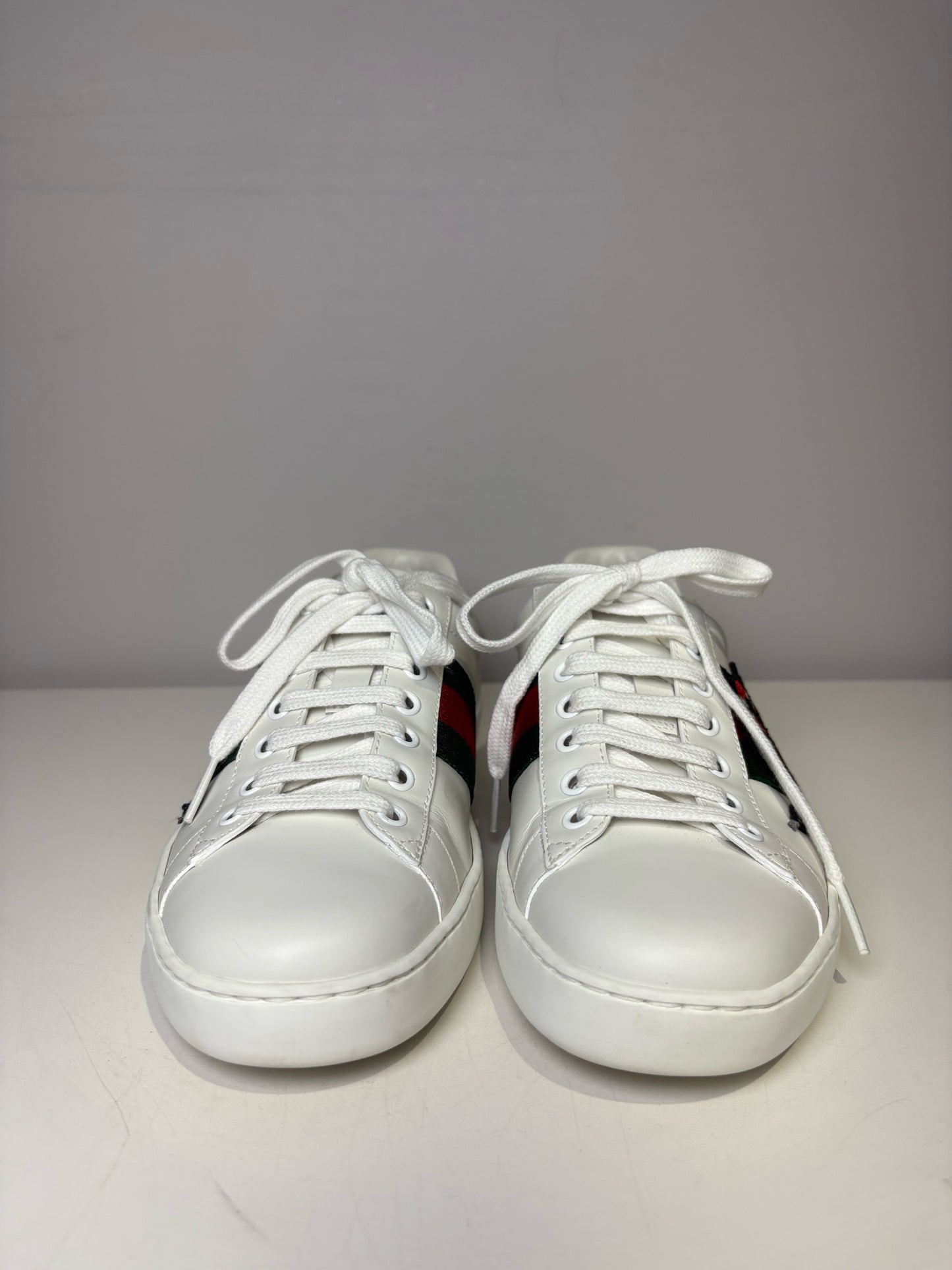 Gucci Ace low-top  Men's Sneakers embroidered king snake graphic