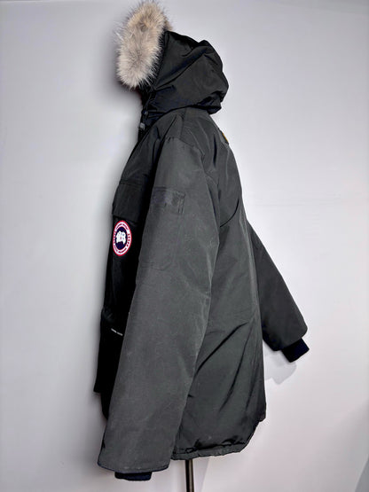 Canada Goose Black Polyester Blend Solid Men's M Jacket