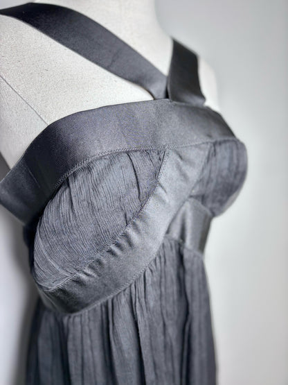 Women Size L Leon Max Black Solid Dress