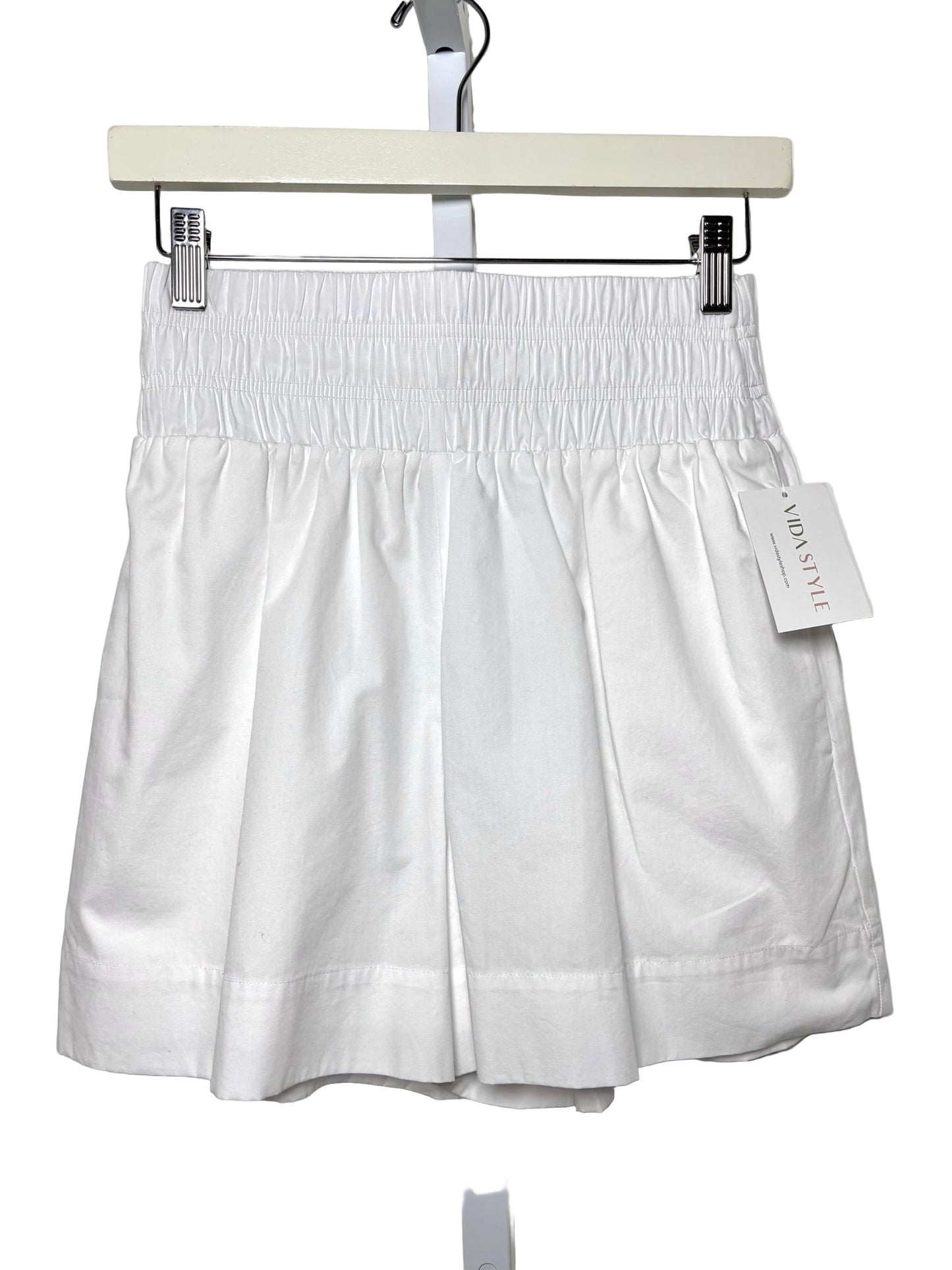 Women Size XS Hill House White Solid NWT Cotton Shorts