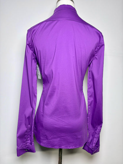 Women Size 36 (2) Jil Sander Purple Cotton Blend Pre-owned Shirt