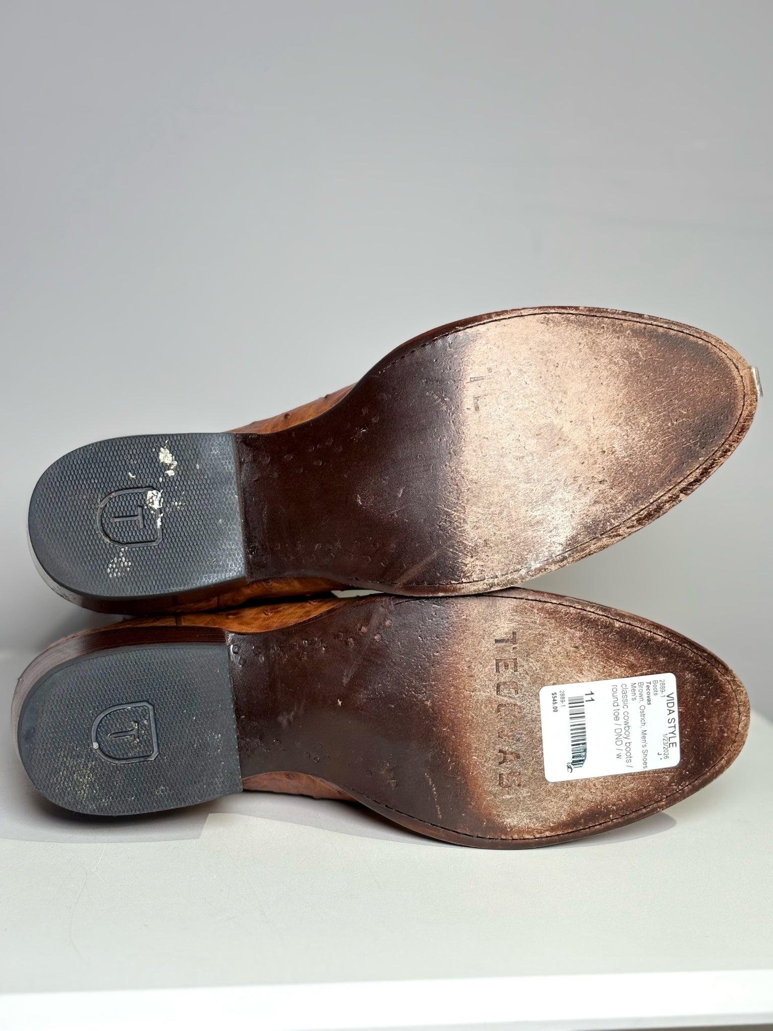 Mens Shoe Size 11 Tecovas Brown Ostrich Men's Boots – VIDA STYLE SHOP