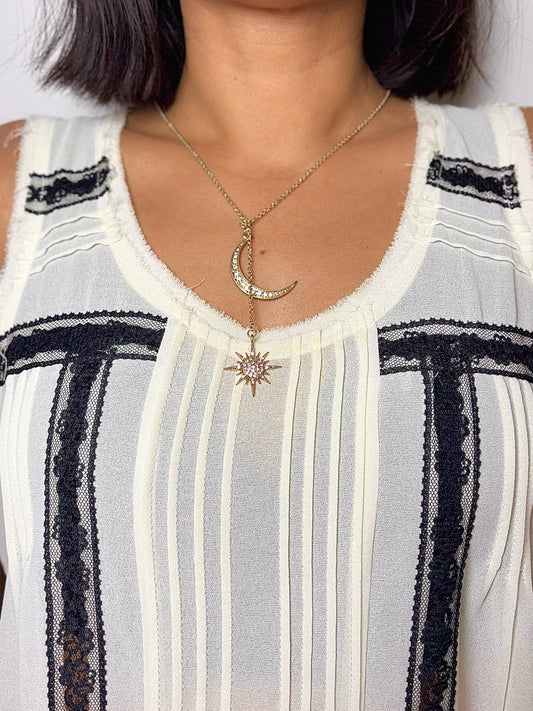Gold Plated Liv Oliver 18k Necklace