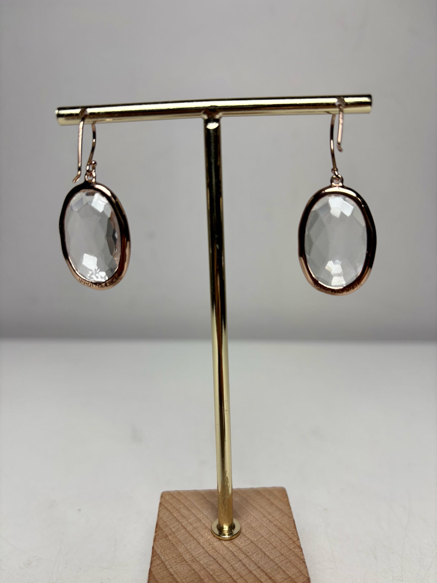 Ippolita Rock Candy Rose Quartz Light Pink Earrings Pre-owned