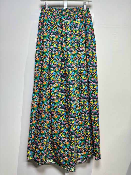 Women Size 2 Tibi Multi-Color Floral Sabine Skirt