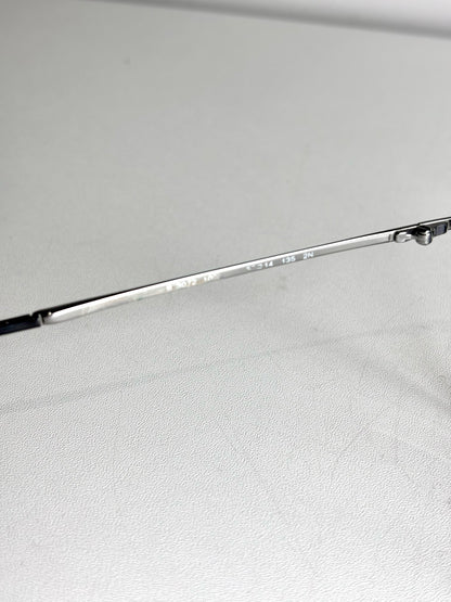 Men's Burberry Spark Mirrored Aviator Sunglasses Silver Sunglasses