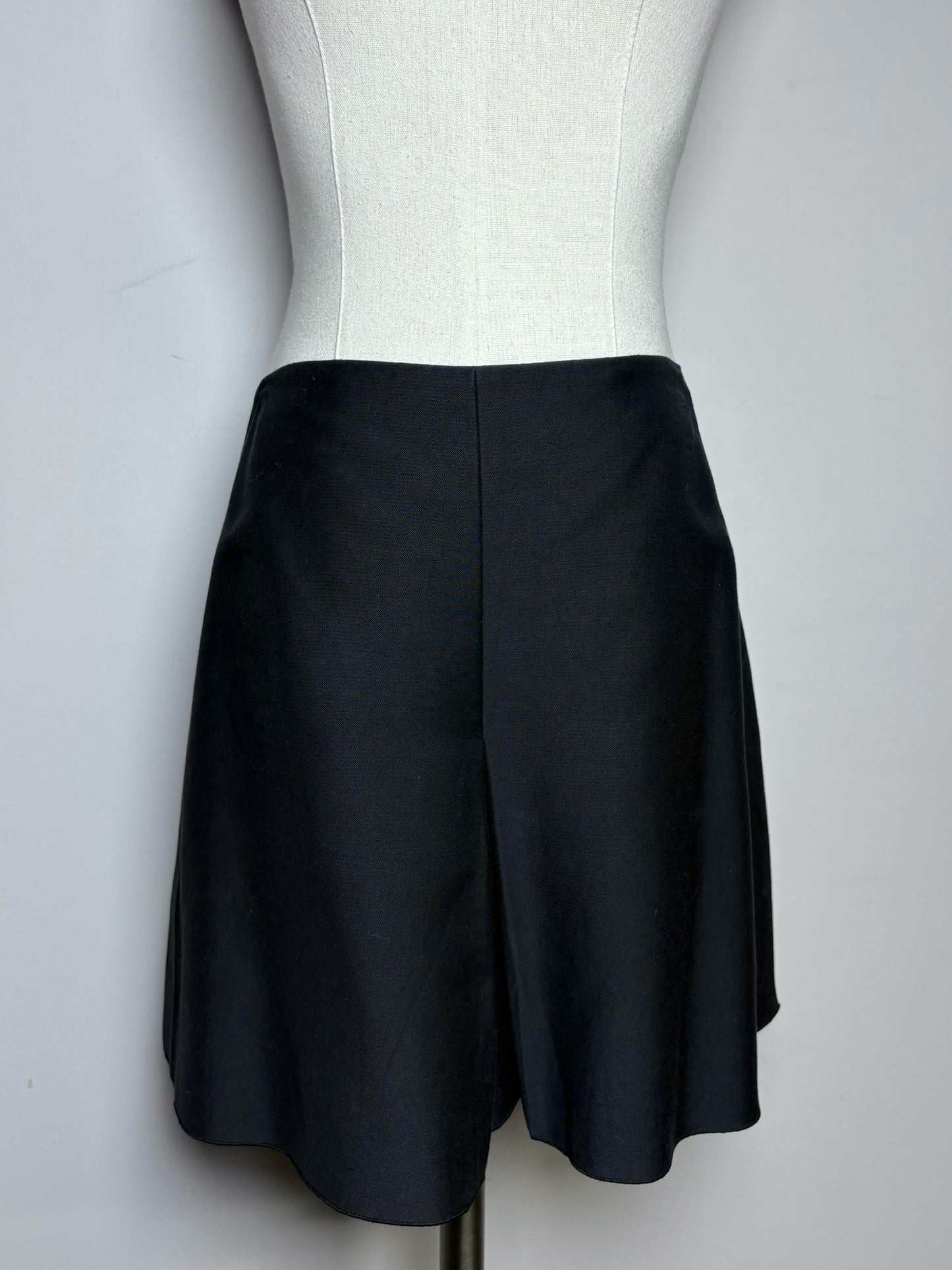 Women Size 42 (2 US) Lanvin Black Cotton Blend Shorts