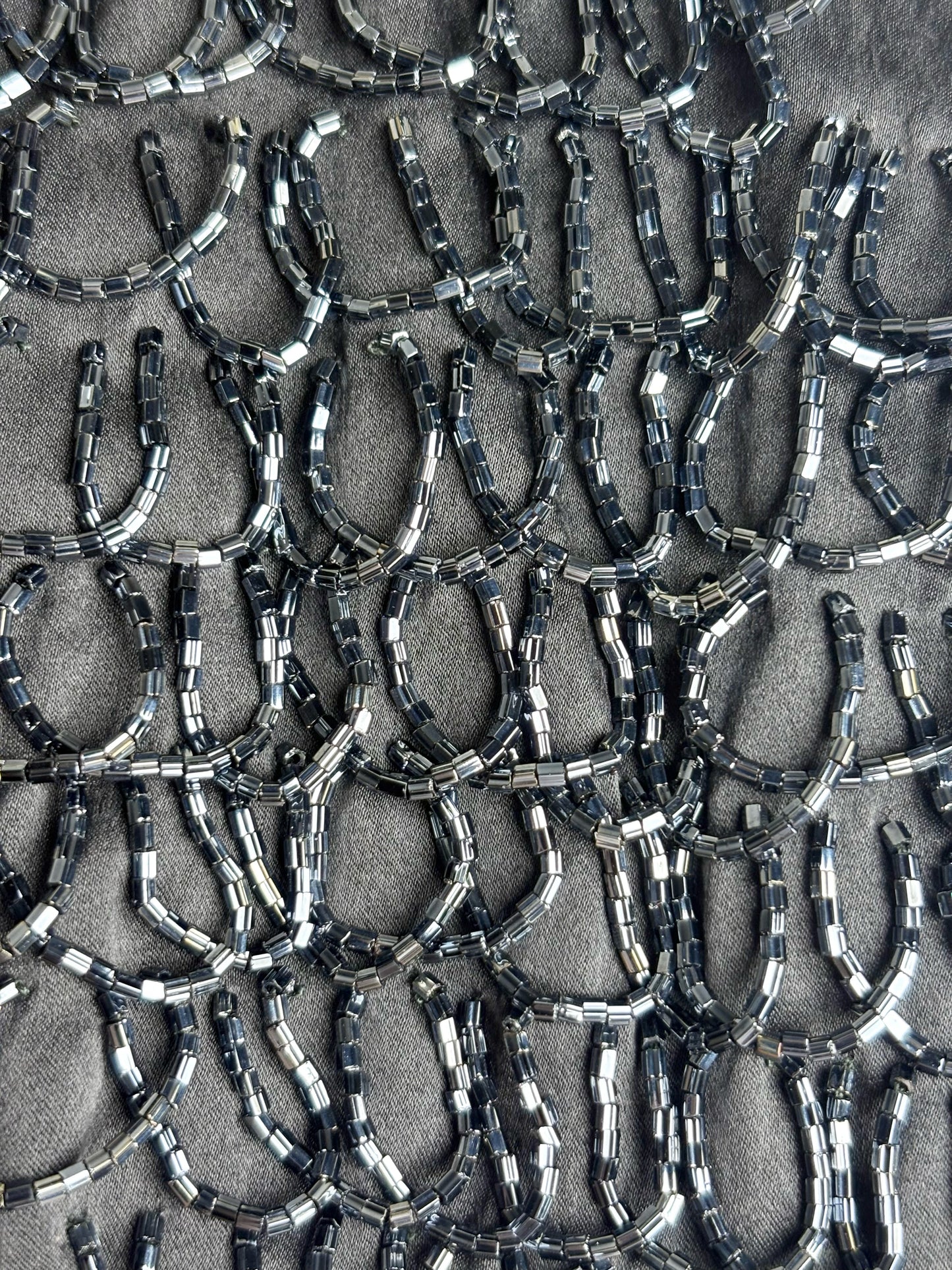 Giorgio Armani Beaded Vintage Glass Beads, Silk, Evening Bag