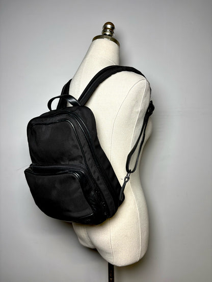 Tumi Black Ballistic Nylon Men's Backpack