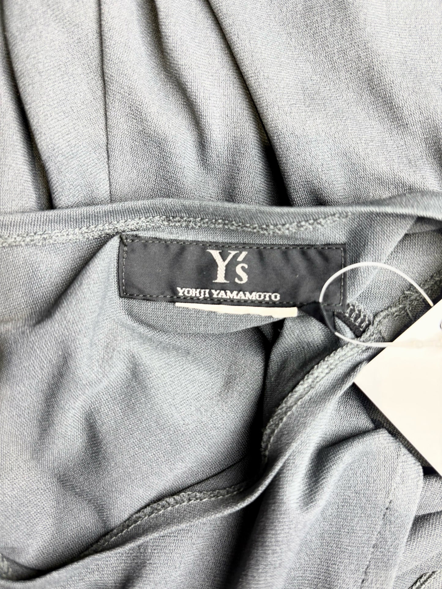 Women Size 3 Y's Yohji Yamamoto Charcoal/Gray Sleeveless Pre-owned Midi Dress