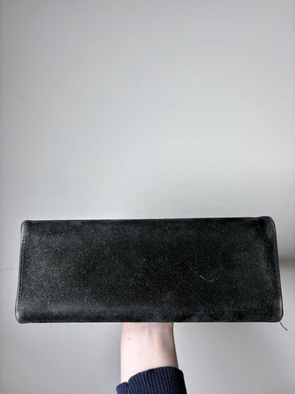 Cabrelli Black Suede Vintage Pre-owned Small Purse