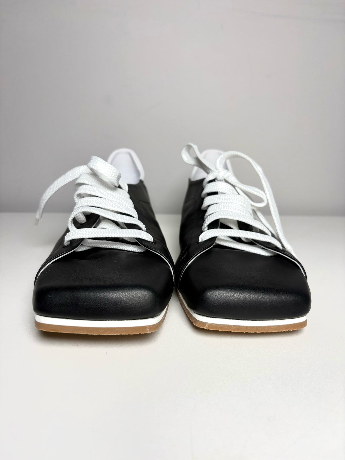 W Shoe Size 38 (8 US) Tibi Seth Black Leather Pre-owned, NWOT Lace-ups