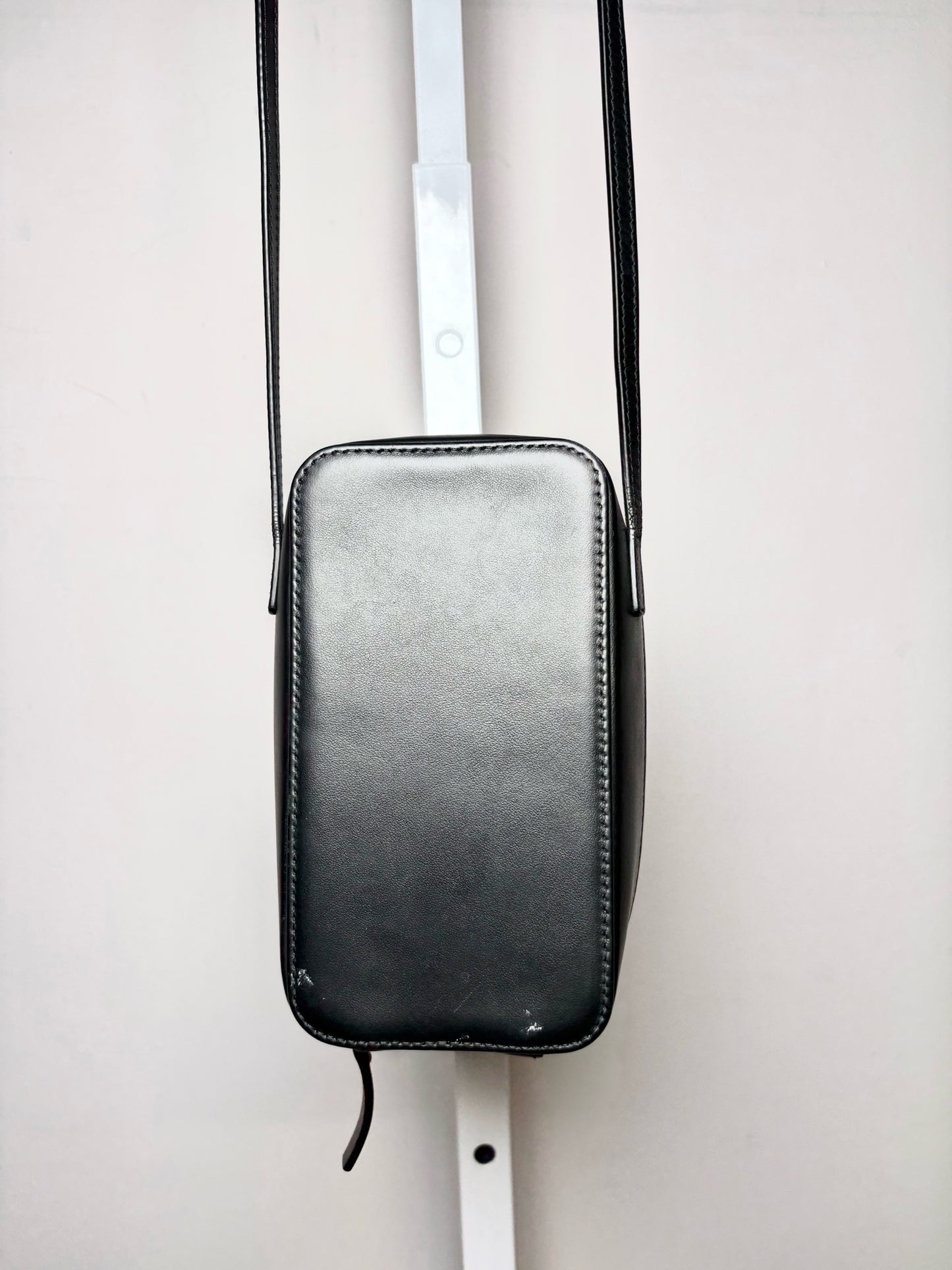 Emporio Armani Black Leather Men's Bag