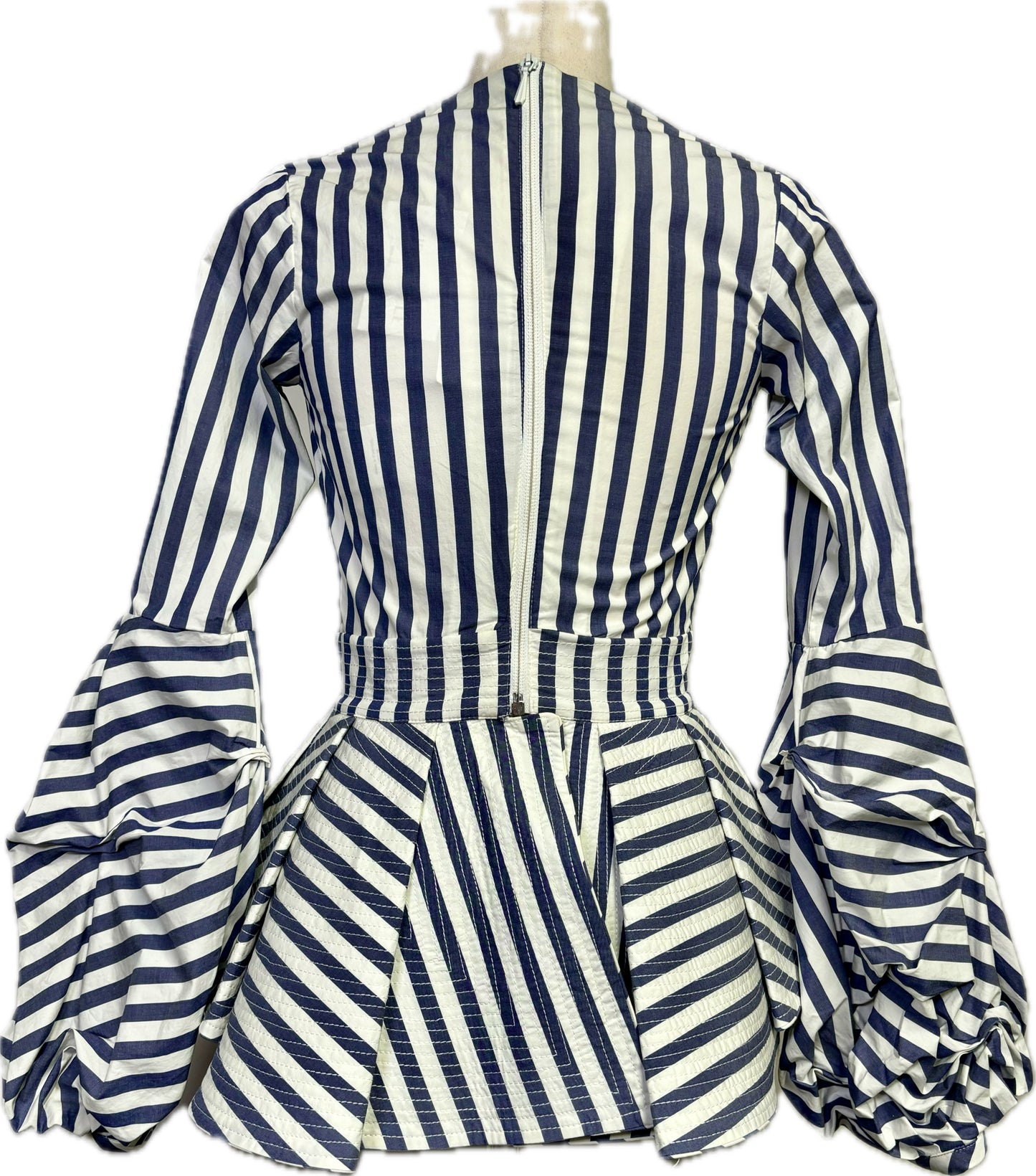 Johanne Ortiz Stripe St. Bart's Blouse